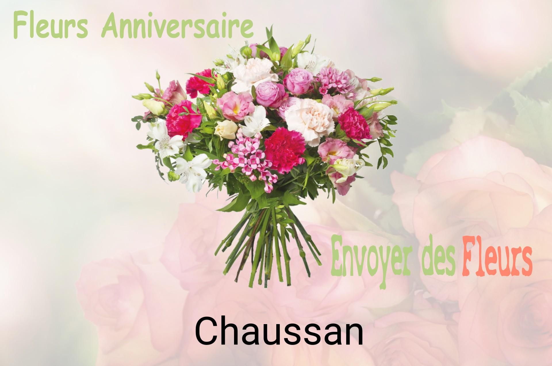 Bouquet de fleurs d’anniversaire livré à Chaussan